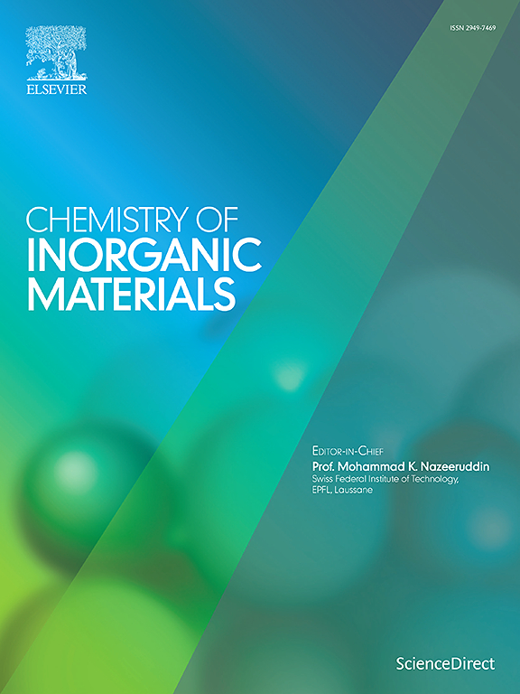 Go to journal home page - Chemistry of Inorganic Materials